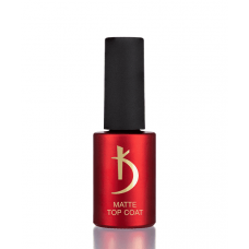 Matte Top Coat GLITTER (7ml.) (матовое верхнее покрытие с мерцанием)