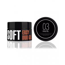 Easy duo gel Soft, "Pastel" 03, 35g. цвет: розовый