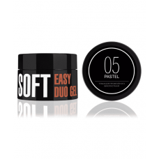 Easy duo gel Soft, "Pastel" 05, 35g. цвет: пастельно-салатовый