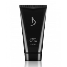Easy Duo Gel "Sunset" 56g (полупрозрачный, пудровый акрил-гель)