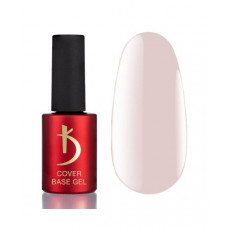 Cover Base Gel 08, 7 ml Камуфлирующее базовое покрытие оттенок: светлый, бежево-розовый. 