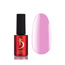 Color Rubber Base Gel MACARONS, Bubble Gum, 8мл, цвет: светло-розовый