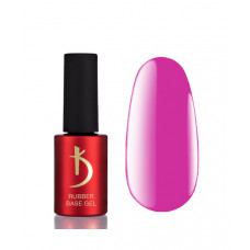 Color Rubber Base Gel MACARONS, Dragon Fruit, 8мл, цвет: пурпурно-розовый