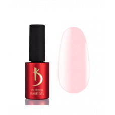 Color Rubber Base Gel, Opal 03, 8мл, оттенок: "розовый нюд" с опаловым шиммером.