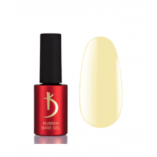 Color Rubber Base Gel, Pastel 04, 8мл, оттенок: пастельный, ванильно-жёлтый