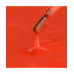 Color Rubber Base Gel, Neon 01, 8мл, цвет: оранжево-красный (цвет танжирина)