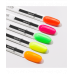 Color Rubber Base Gel, Neon 01, 8мл, цвет: оранжево-красный (цвет танжирина)